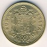 1 Peseta Spain 1975 KM# 806. Uploaded by Granotius